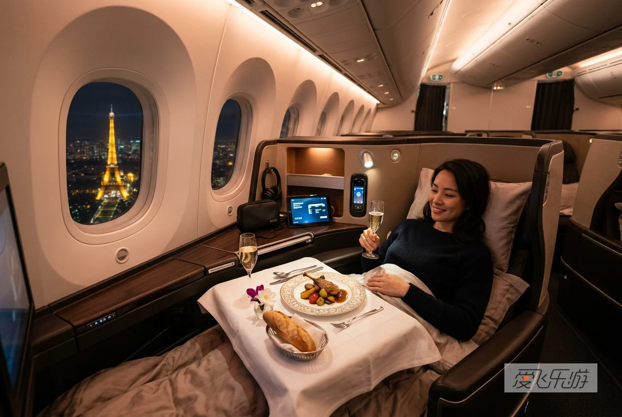 法国商务舱1.3w躺飞！别再原价买票了！